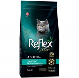 Reflex Plus Sterilised Somonlu 1.5 kg Kedi Maması kullananlar yorumlar